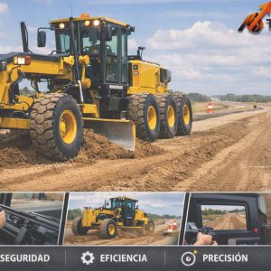 Operación Segura y Eficiente de Motoniveladora