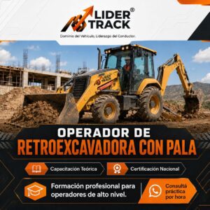 RETROEXCAVADORA CON PALA: OPERADOR SEGURO Y EFICIENTE.